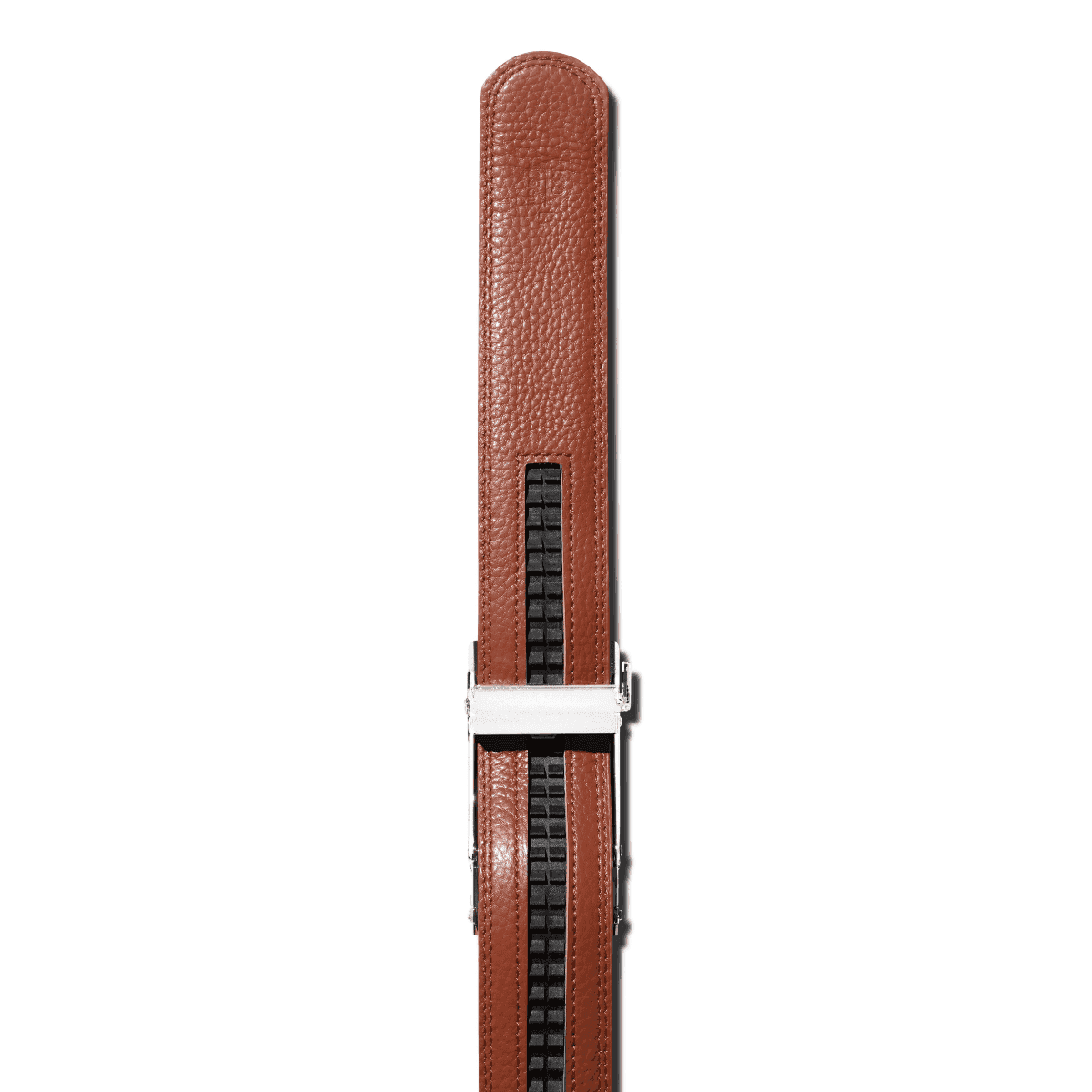 Ceinture-en-Cuir-Marron-Clair-avec-2-Boucles-l-homme-chic-paris