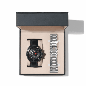 Montre Cobalt27 Aube Noir Rouge