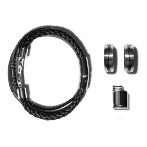 Set Bracelet Cascade avec 2 Anneaux