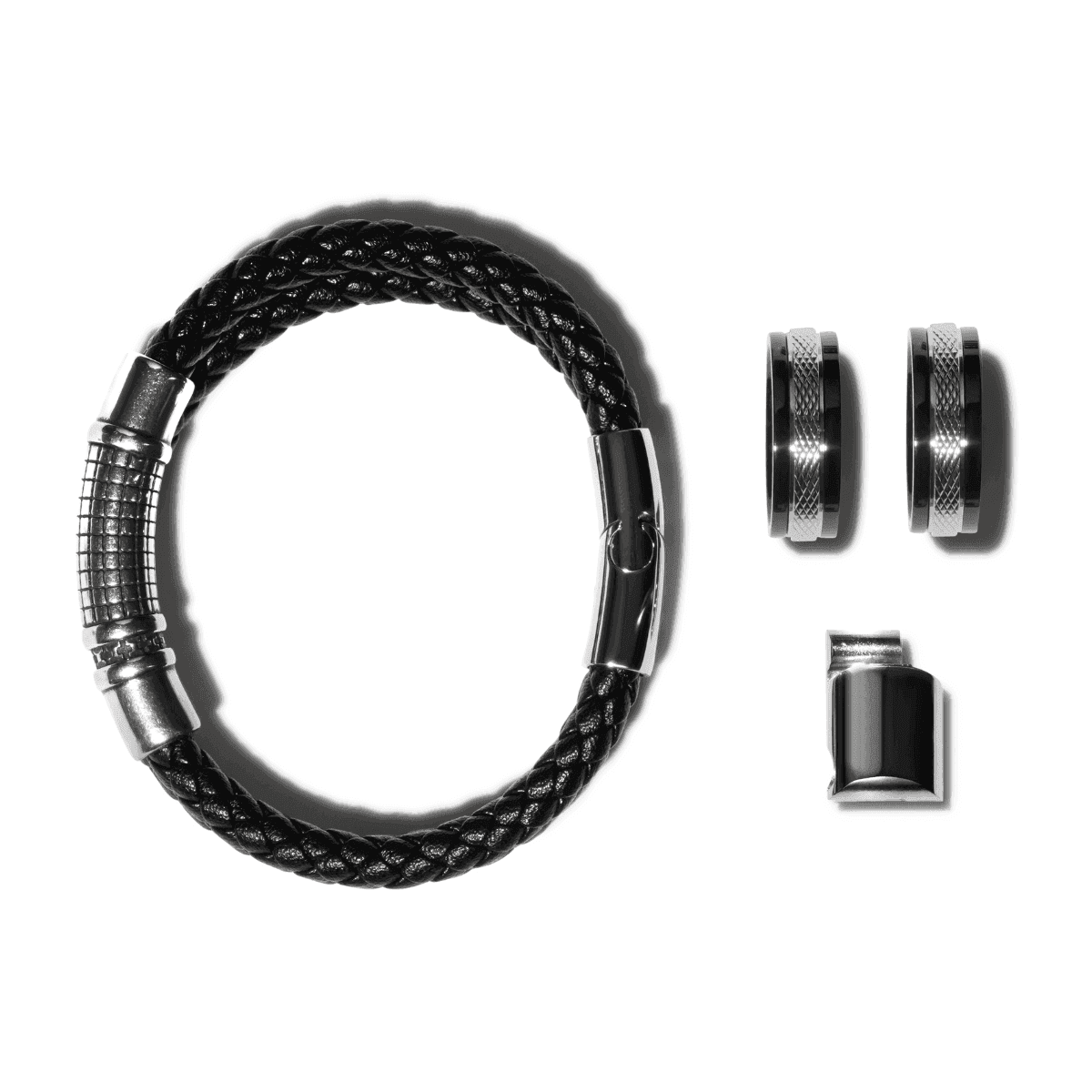 Contenu-Set-Bracelet-Echo-avec-2-Anneaux-l-homme-chic-paris