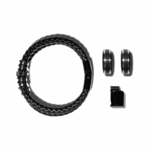 Set Bracelet Symétrie avec 2 Anneaux