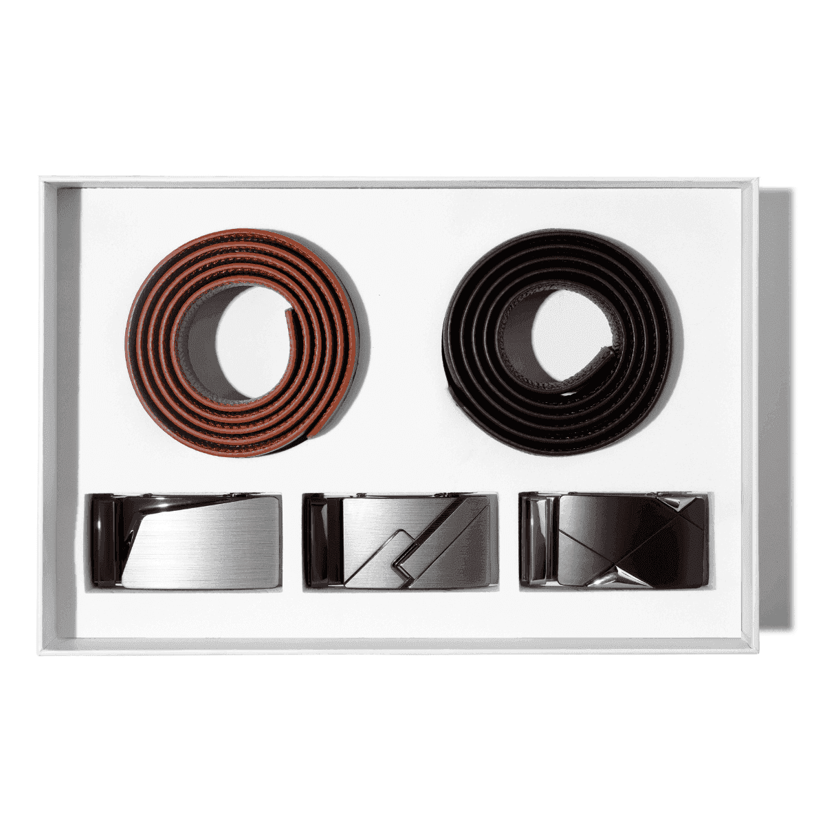 Set-Ceinture-en-Cuir-Marron-Clair-avec-3-Boucles-l-homme-chic-paris